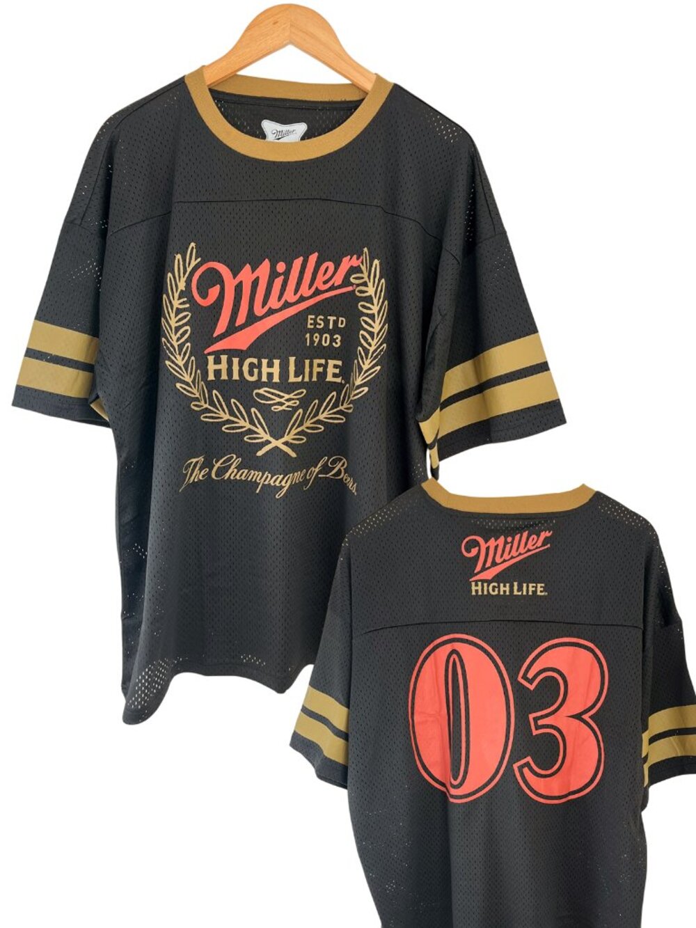 NWOT Miller High Life Men’s Jersey Medium